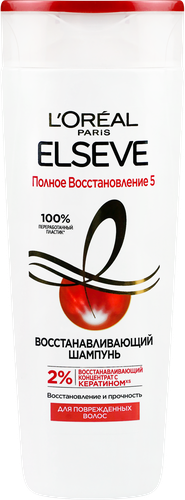 Шампунь для ослабленных или поврежденных волос ELSEVE Полное восстановление 5, 400мл, картинка