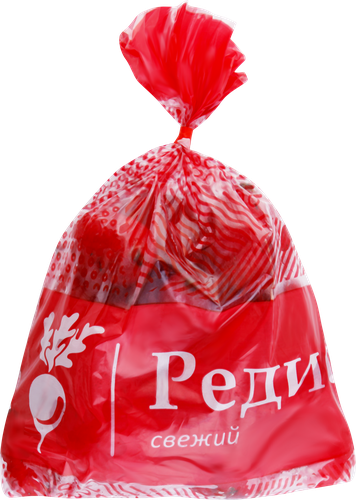 Редис, 500г, вид