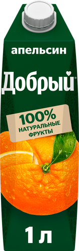 Нектар ДОБРЫЙ Апельсин, 1л, картинка