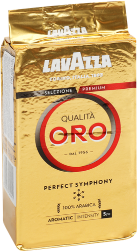 Кофе молотый LAVAZZA Qualita ORO натуральный жареный, 250г, детальное фото
