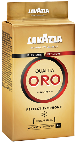 Кофе молотый LAVAZZA Qualita ORO натуральный жареный, 250г, картинка