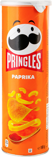 Чипсы картофельные PRINGLES Паприка, 165г, изображение