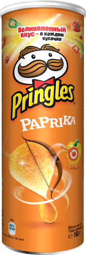 Чипсы картофельные PRINGLES Паприка, 165г, детальное фото