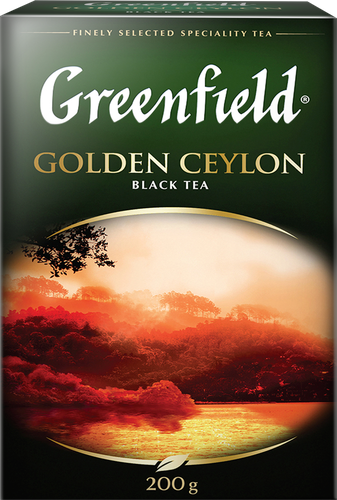 Чай черный GREENFIELD Golden Ceylon листовой, 200г, фото