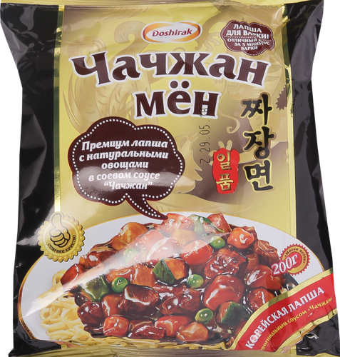 Лапша ДОШИРАК Чачжан Мен с оригинальным соусом, 200г, фото