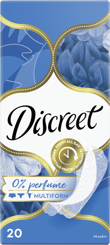 Прокладки ежедневные DISCREET Multiform Air, 20шт, вид