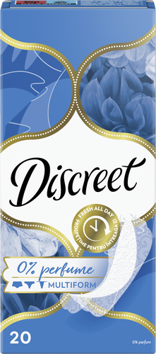 Прокладки ежедневные DISCREET Multiform Air, 20шт, вид