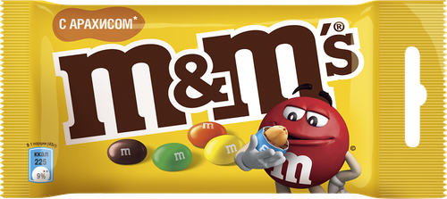Драже M&M'S С арахисом, 45г, фото