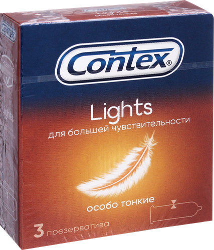 Презервативы CONTEX №3 Lights, изображение