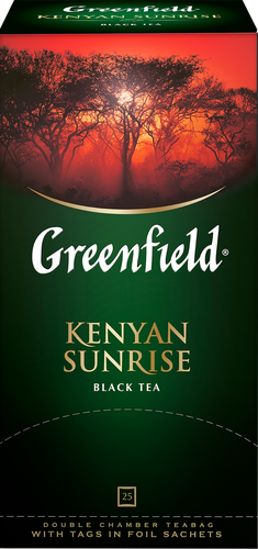 Чай черный GREENFIELD Kenyan Sunrise, 25пак, детальное фото