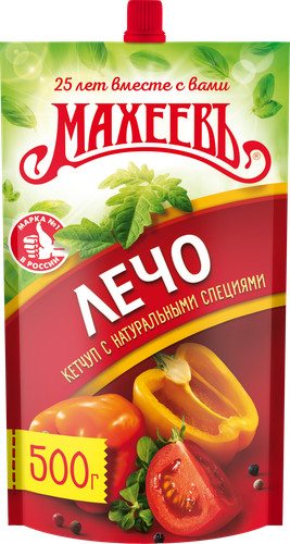 Кетчуп МАХЕЕВЪ Лечо, 500г, изображение