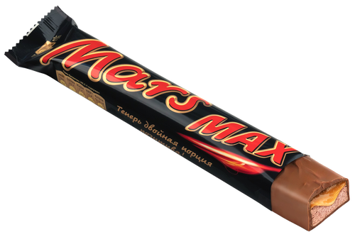 Батончик шоколадный MARS Max с нугой и карамелью, 81г, изображение