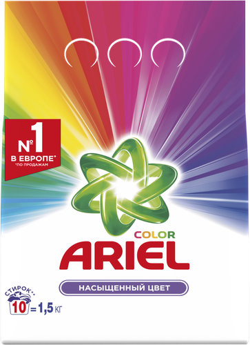 Стиральный порошок ARIEL Color&Style автомат, 1,5кг, фото
