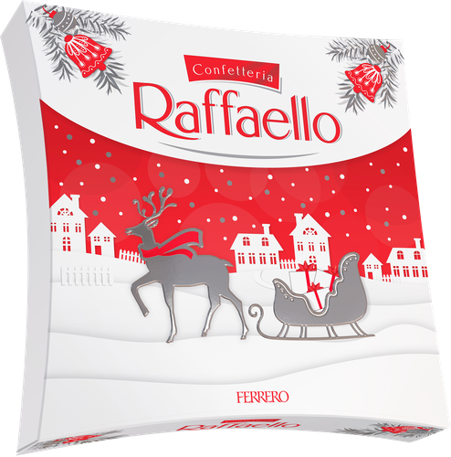 Конфеты RAFFAELLO с цельным миндальным орехом в кокосовой обсыпке, 150г, картинка