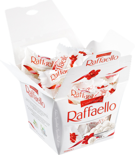 Конфеты RAFFAELLO с цельным миндальным орехом в кокосовой обсыпке, 150г, фото