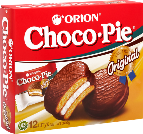 Пирожное ORION Choco Pie 12шт, 360г, изображение