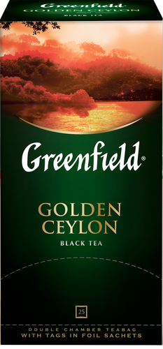 Чай черный GREENFIELD Golden Ceylon, 25пак, детальное фото