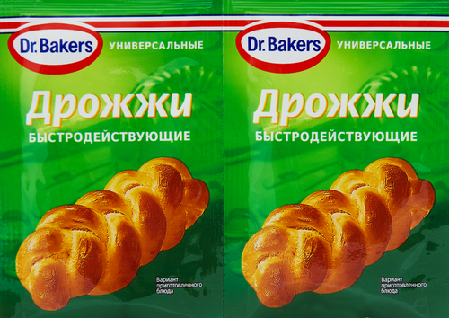 Дрожжи DR.BAKERS быстродействующие, 7г, крупный план