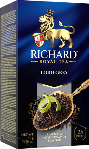 Чай черный RICHARD Lord Grey Цейлонский байховый, 25пак, изображение
