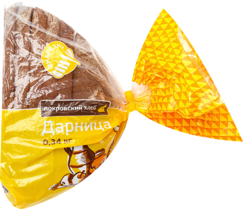 Хлеб ПОКРОВСКИЙ ХЛЕБ Дарница, в нарезке, 340г, картинка