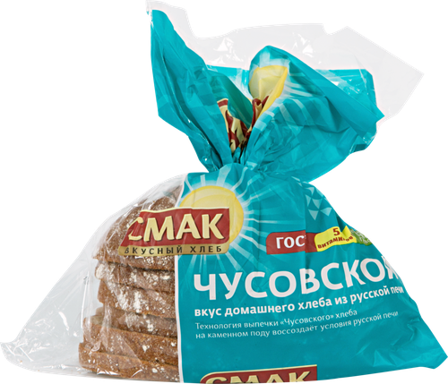 Хлеб СМАК Чусовской ржаной 2-й сорт в нарезке, 300г, картинка