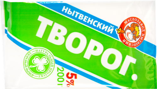 Творог МЗ НЫТВЕНСКИЙ 5%, без змж, 200г, фотография