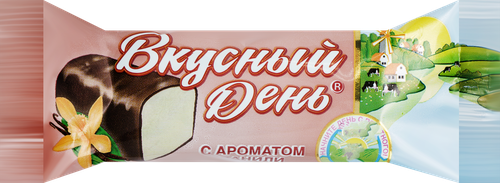 Сырок творожный ВКУСНЫЙ ДЕНЬ Ваниль, с змж, 45г, крупный план