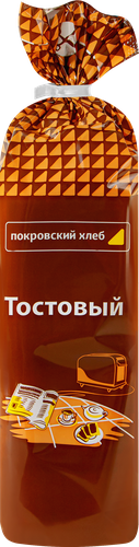 Хлеб ПОКРОВСКИЙ ХЛЕБ Тостовый, 500г, фото