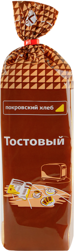 Хлеб ПОКРОВСКИЙ ХЛЕБ Тостовый, 500г, фотография