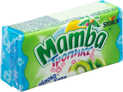 Конфеты жевательные MAMBA Тропикс, 26,5г, фотография