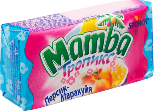 Конфеты жевательные MAMBA Тропикс, 26,5г, вид