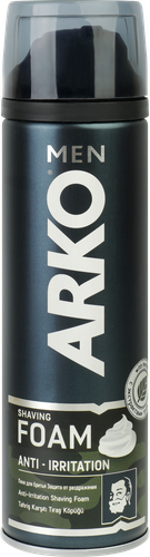 Пена для бритья ARKO Sensitive с алоэ вера, 200мл, детальное фото