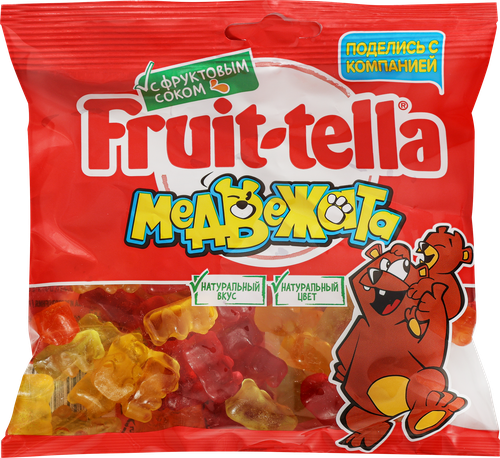 Мармелад жевательный FRUIT-TELLA Медвежата, 150г, детальное фото