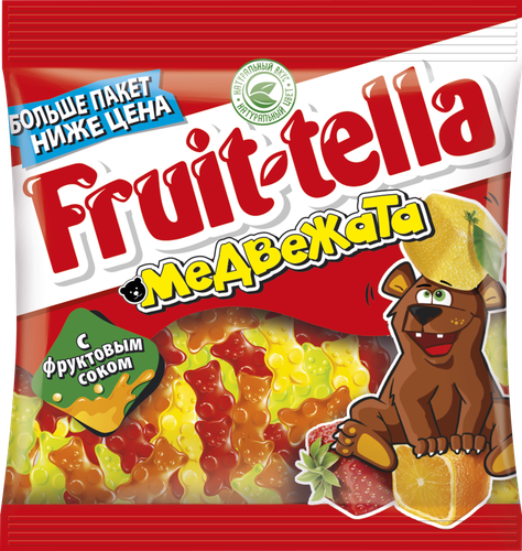 Мармелад жевательный FRUIT-TELLA Медвежата, 150г, фото