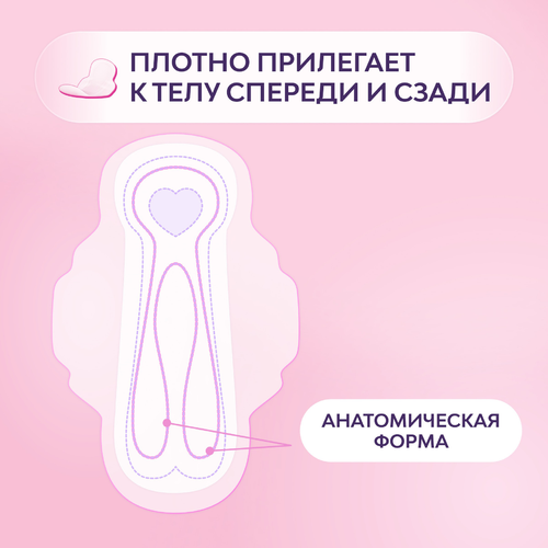 Прокладки гигиенические ЛИБРЕСС Ультра Нормал с мягкой поверхностью, 10шт, крупный план