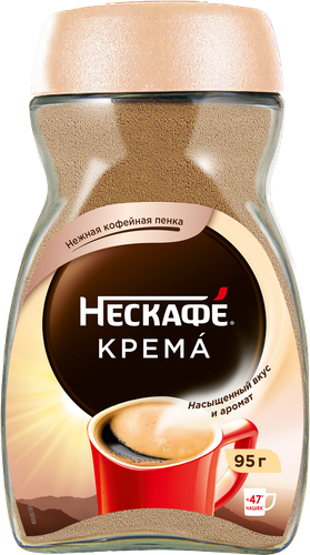 Кофе растворимый НЕСКАФЕ Classic Crema натуральный порошкообразный, 95г, картинка