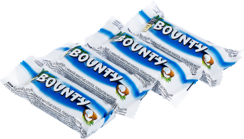 Конфеты шоколадные BOUNTY с нежной мякотью кокоса, весовые, вид