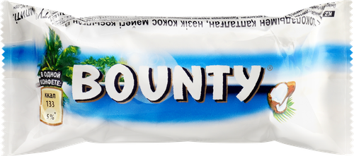 Конфеты шоколадные BOUNTY с нежной мякотью кокоса, весовые, картинка
