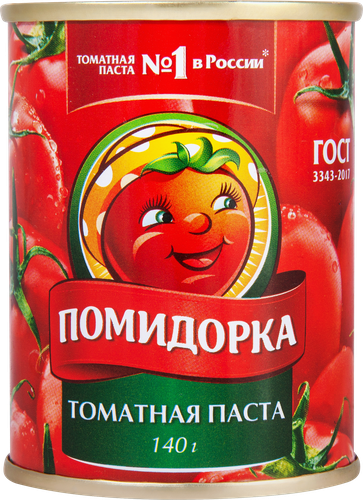 Паста томатная ПОМИДОРКА, 140г, фото