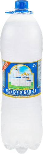Вода минеральная ОБУХОВСКАЯ 11 лечебно-столовая газированная, 2л, картинка