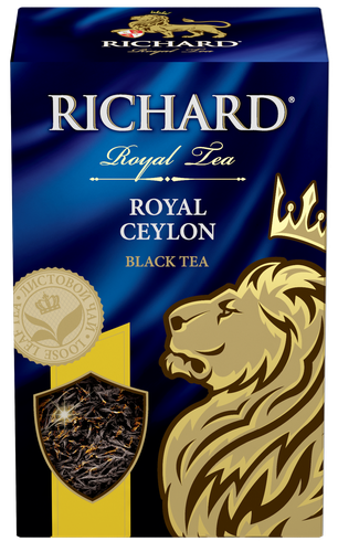Чай черный RICHARD Royal Ceylon Цейлонский листовой, 90г, фото