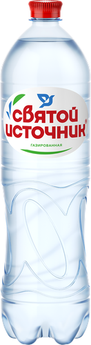 Вода питьевая СВЯТОЙ ИСТОЧНИК газированная, 1.5л, детальное фото