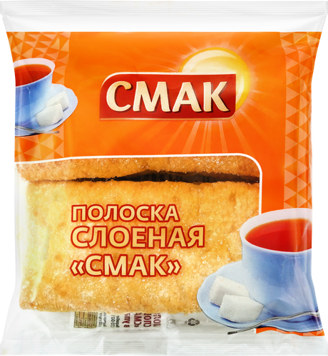 Полоска слоеная СМАК, высший сорт, 80г, детальное фото
