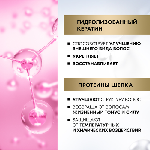 Шампунь для волос ГЛИСС КУР Жидкий Шелк, 400мл, крупный план