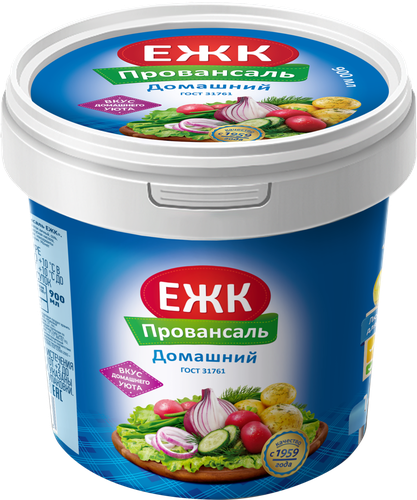 Соус майонезный ЕЖК Провансаль Домашний 46%, 900мл, картинка