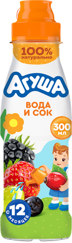 Напиток детский АГУША Садовые ягоды, с 12 месяцев, 300мл, фотография