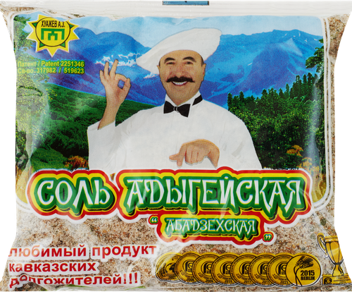 Соль АДЫГЕЙСКАЯ Абадзехская, 450г, детальное фото