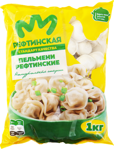 Пельмени РЕФТИНСКАЯ, 1000г, фотография