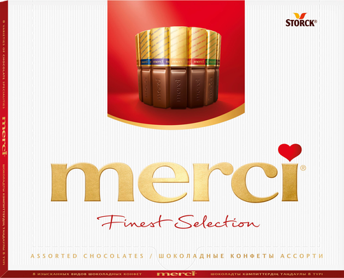 Конфеты MERCI Finest selection Ассорти, 250г, фотография