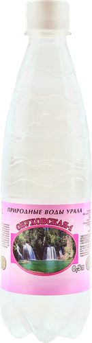 Вода минеральная ТОНУС Обуховская-1 лечебно-столовая газированная, 0.5л, изображение
